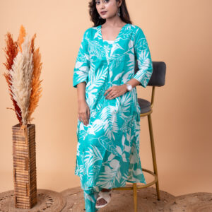 Tropical Mist Cotton Co-ord Set