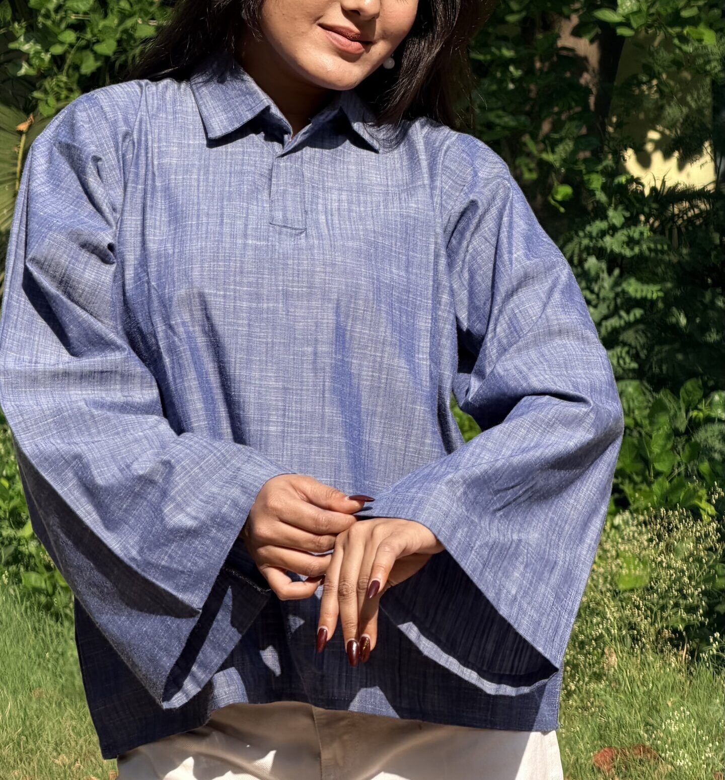 Bell Denim Kurti